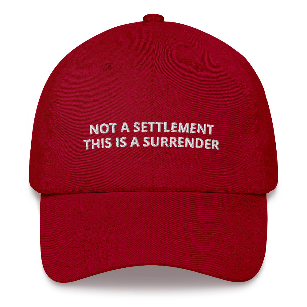 Not a Settlement Hat