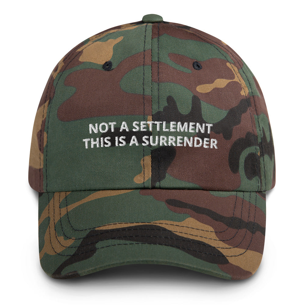 Not a Settlement Hat