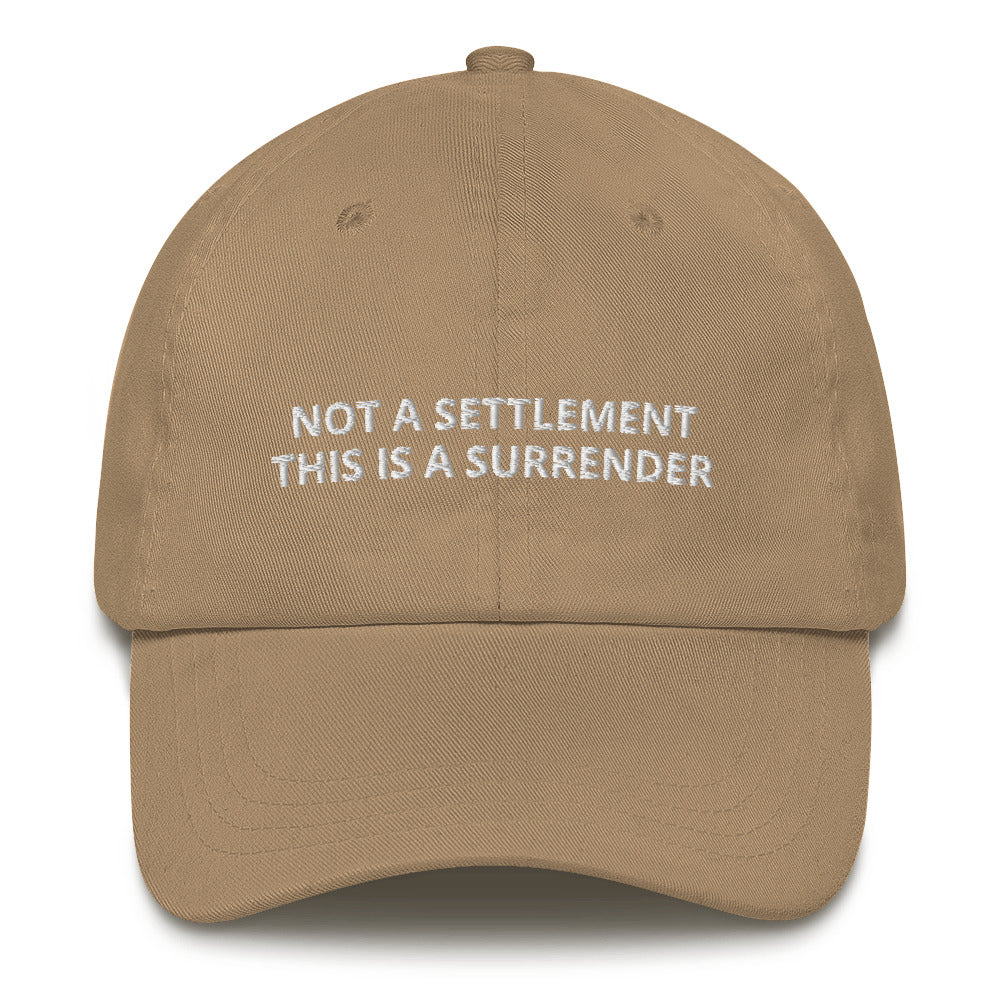 Not a Settlement Hat